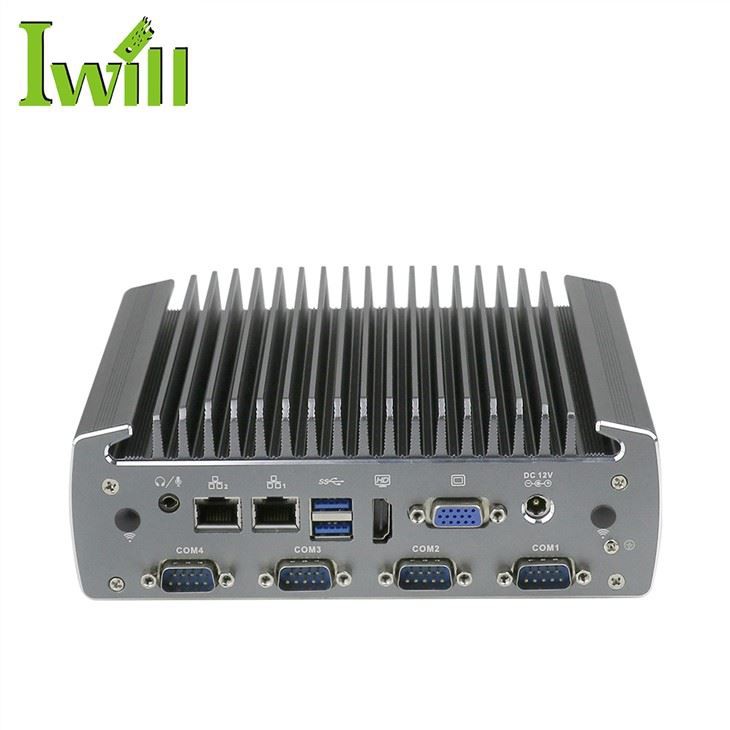 Безвентиляторний ПК 6-го покоління I3 i5 i7 Industrial Box