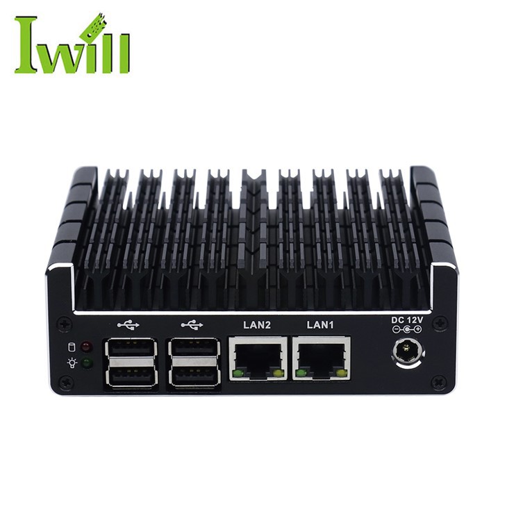 Подвійне брандмауер Ethernet Mini PC